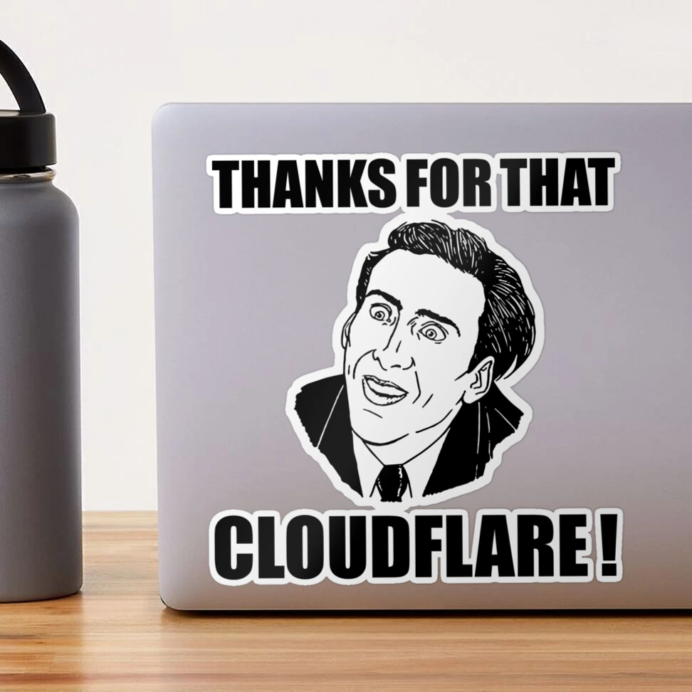 This Site Was Revived From The Dead and Thanks to Cloudflare For That